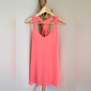 Mesh pink mini dress